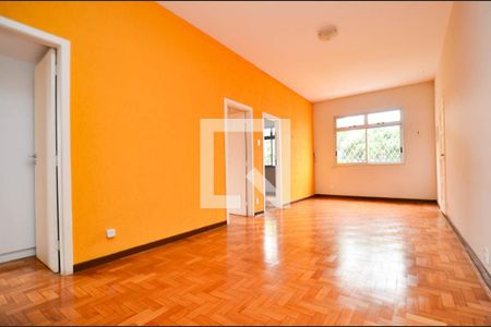 Sala de apartamento à venda com 3 quartos, 110m² em Sagrada Família, Belo Horizonte