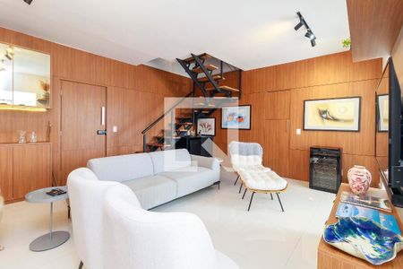 Sala de apartamento para alugar com 2 quartos, 106m² em Cidade Monções, São Paulo