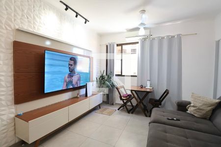 Sala de apartamento para alugar com 2 quartos, 131m² em Jardim Enseada, Guarujá