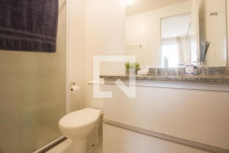 Banheiro de apartamento para alugar com 1 quarto, 32m² em Santo Amaro, São Paulo