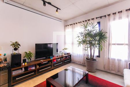 Sala de apartamento à venda com 2 quartos, 70m² em Vila Regente Feijó, São Paulo