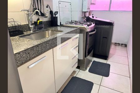 Cozinha  de apartamento à venda com 2 quartos, 50m² em Pechincha, Rio de Janeiro