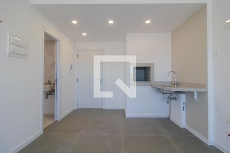 Sala / Cozinha de apartamento para alugar com 1 quarto, 43m² em Praia de Belas, Porto Alegre