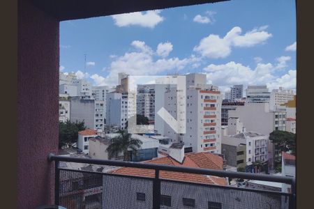 Varanda da Sala de kitnet/studio à venda com 1 quarto, 30m² em Higienópolis, São Paulo