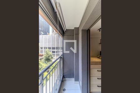 Varanda de kitnet/studio à venda com 1 quarto, 22m² em República, São Paulo