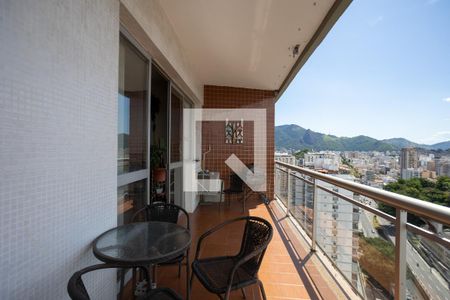 Sala Varanda de apartamento à venda com 3 quartos, 139m² em Maracanã, Rio de Janeiro