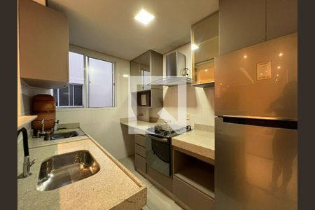 Cozinha de apartamento à venda com 2 quartos, 43m² em Bandeirantes (pampulha), Belo Horizonte