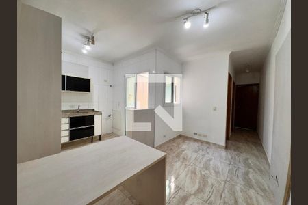 Sala de apartamento para alugar com 2 quartos, 55m² em Vila Camilópolis, Santo André