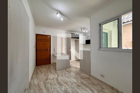 Sala de apartamento para alugar com 2 quartos, 55m² em Vila Camilópolis, Santo André