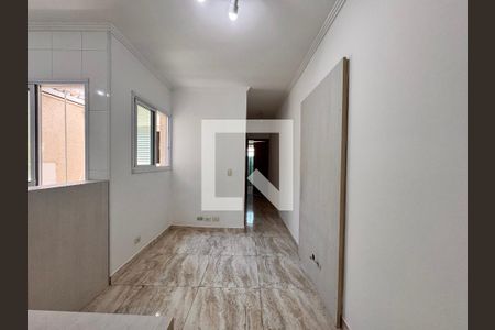 Sala de apartamento para alugar com 2 quartos, 55m² em Vila Camilópolis, Santo André