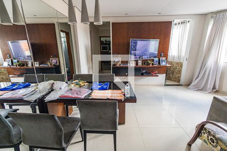 Sala de apartamento para alugar com 3 quartos, 136m² em Paquetá, Belo Horizonte