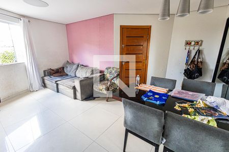 Sala de apartamento para alugar com 3 quartos, 136m² em Paquetá, Belo Horizonte