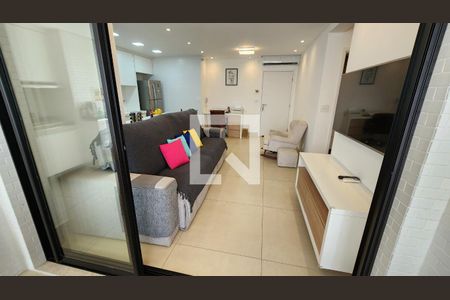 Sala de apartamento para alugar com 2 quartos, 83m² em Aparecida, Santos