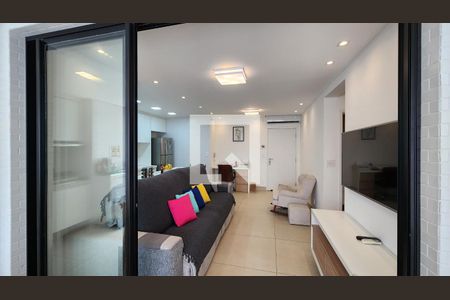 Sala de apartamento para alugar com 2 quartos, 83m² em Aparecida, Santos