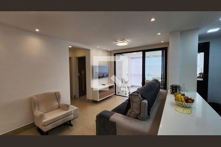 Sala de apartamento para alugar com 2 quartos, 83m² em Aparecida, Santos