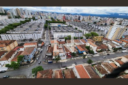 Vista da Sala de apartamento para alugar com 2 quartos, 83m² em Aparecida, Santos