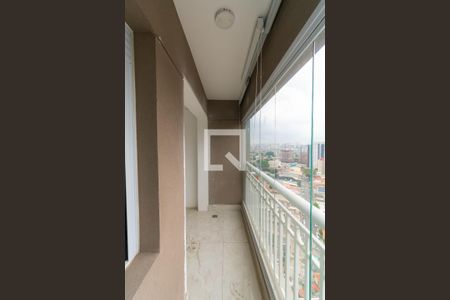 Varanda da Sala de apartamento para alugar com 2 quartos, 47m² em Parque da Vila Prudente, São Paulo