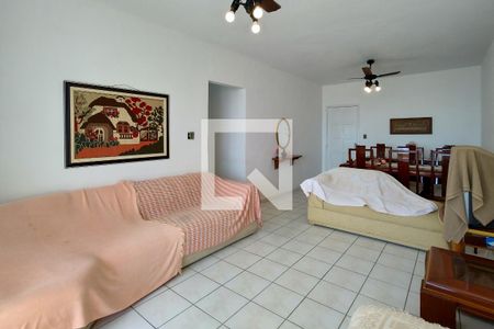 Sala de apartamento para alugar com 2 quartos, 76m² em Vila Assuncao, Praia Grande