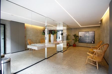 Studio à venda com 26m², 1 quarto e sem vaga Studio à venda com 26m², 1 quarto e sem vagaHall Social