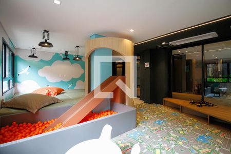 Studio à venda com 26m², 1 quarto e sem vaga Studio à venda com 26m², 1 quarto e sem vagaÁrea Comum - Brinquedoteca