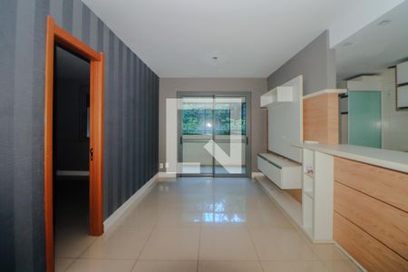 Sala de apartamento para alugar com 1 quarto, 53m² em Petrópolis, Porto Alegre