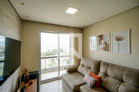 Sala de estar de apartamento à venda com 2 quartos, 55m² em Chácara Califórnia, São Paulo