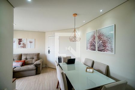 Sala de jantar de apartamento à venda com 2 quartos, 55m² em Chácara Califórnia, São Paulo