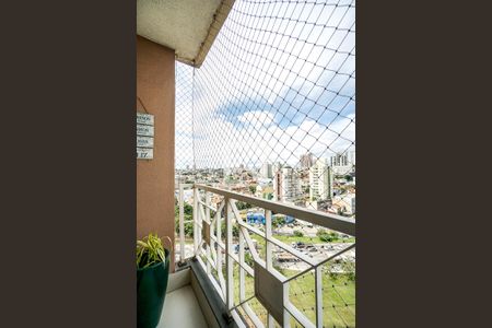 Vista da varanda de apartamento à venda com 2 quartos, 55m² em Chácara Califórnia, São Paulo