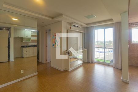 Sala/Cozinha de apartamento para alugar com 2 quartos, 55m² em Fátima, Canoas