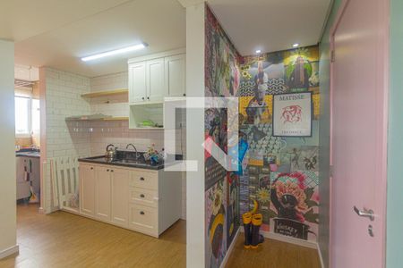 Sala/Cozinha de apartamento para alugar com 2 quartos, 55m² em Fátima, Canoas