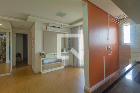 Sala/Cozinha de apartamento para alugar com 2 quartos, 55m² em Fátima, Canoas