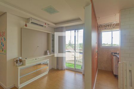 Sala/Cozinha de apartamento para alugar com 2 quartos, 55m² em Fátima, Canoas