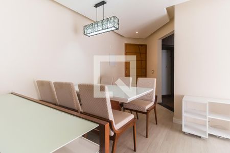 Sala/Sala de Jantar de apartamento para alugar com 3 quartos, 63m² em Mogi Moderno, Mogi das Cruzes