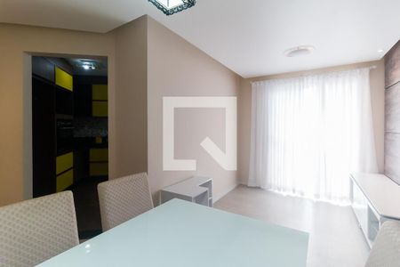 Sala/Sala de Jantar de apartamento para alugar com 3 quartos, 63m² em Mogi Moderno, Mogi das Cruzes