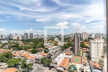 Sacada de apartamento à venda com 1 quarto, 51m² em Indianópolis, São Paulo