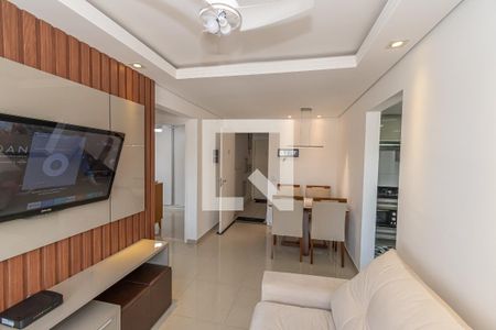 Sala de Estar/Jantar  de apartamento para alugar com 2 quartos, 51m² em Jardim Santa Izabel, Hortolândia