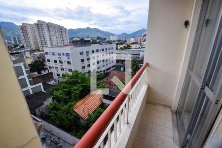 Varanda da Sala de apartamento à venda com 2 quartos, 59m² em Todos Os Santos, Rio de Janeiro