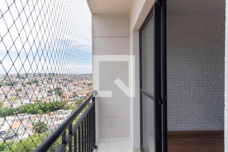 Varanda da Sala de apartamento para alugar com 2 quartos, 50m² em Vila Paranagua, São Paulo