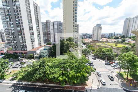 Vista da sala de apartamento à venda com 3 quartos, 102m² em Vila Mariana, São Paulo