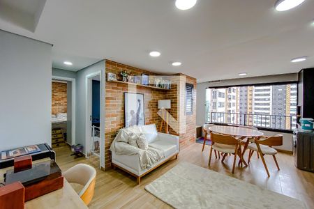 Sala de apartamento para alugar com 2 quartos, 54m² em Brás, São Paulo