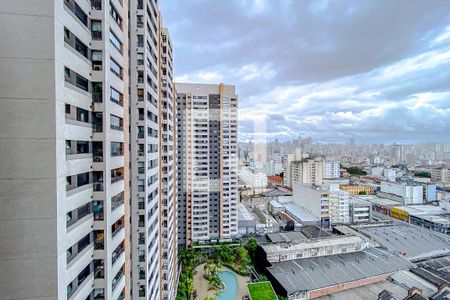 Varanda da Sala de apartamento para alugar com 2 quartos, 54m² em Brás, São Paulo