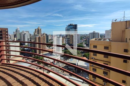 Varanda da Sala de apartamento à venda com 1 quarto, 110m² em Cambuí, Campinas