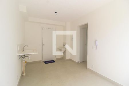 Sala/Cozinha de apartamento para alugar com 2 quartos, 33m² em Vila Nova Curuca, São Paulo