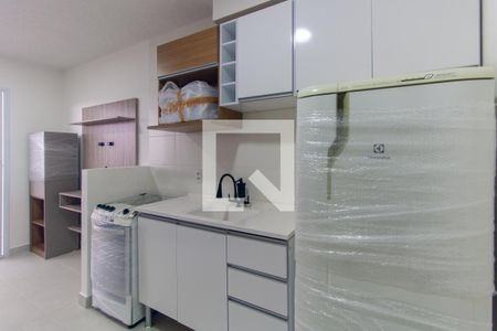 Cozinha de apartamento para alugar com 2 quartos, 33m² em Vila Ema, São Paulo