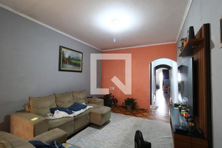 Sala de casa para alugar com 2 quartos, 200m² em Vila Progresso, Santo André