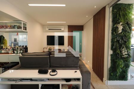 Sala de apartamento à venda com 3 quartos, 98m² em Chácara Califórnia, São Paulo