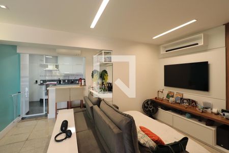 Sala de apartamento à venda com 3 quartos, 98m² em Chácara Califórnia, São Paulo