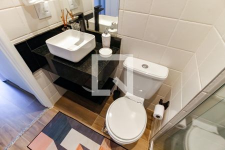 Banheiro Corredor de apartamento à venda com 2 quartos, 76m² em Vila Andrade, São Paulo