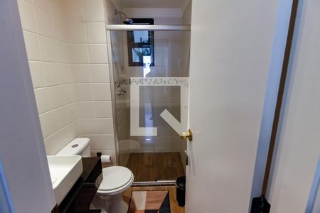 Banheiro Corredor de apartamento à venda com 2 quartos, 76m² em Vila Andrade, São Paulo