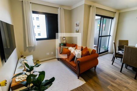 Sala de apartamento à venda com 2 quartos, 76m² em Vila Andrade, São Paulo